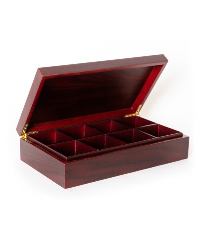 Wooden box of 8 places