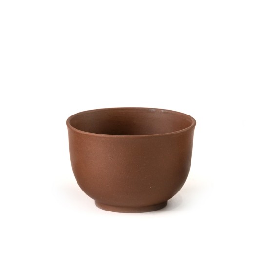 Yixing ceramic tea cup in brown 130ml