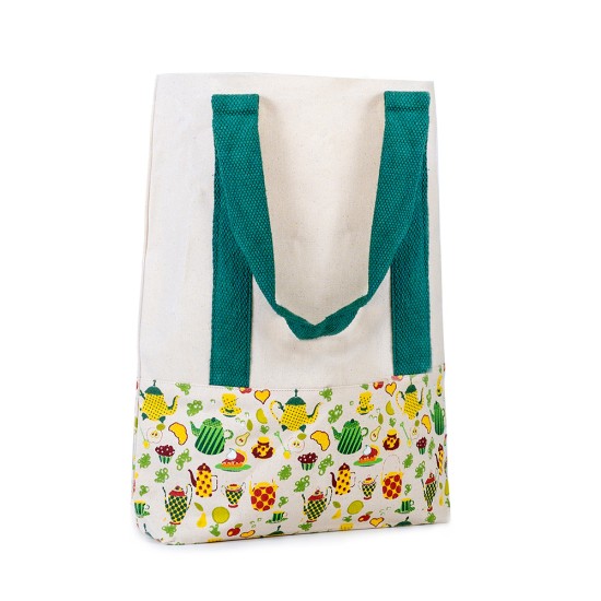 Madras Tote Bag Τσαγιέρες