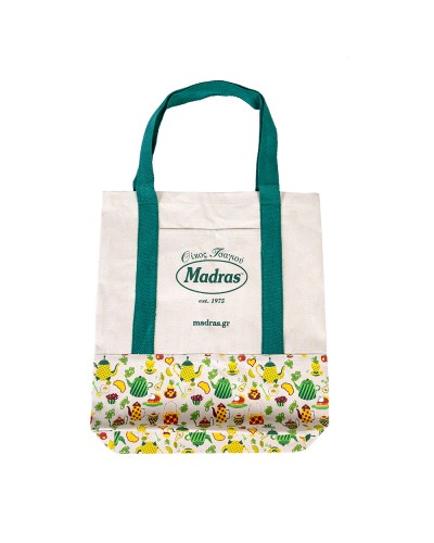 Madras Tote Bag Τσαγιέρες